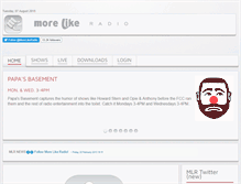 Tablet Screenshot of morelikeradio.com